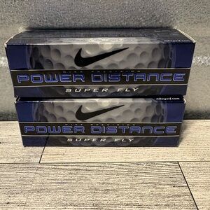 Nike Power Distance Super Fly Golf Balls in Black and Blue